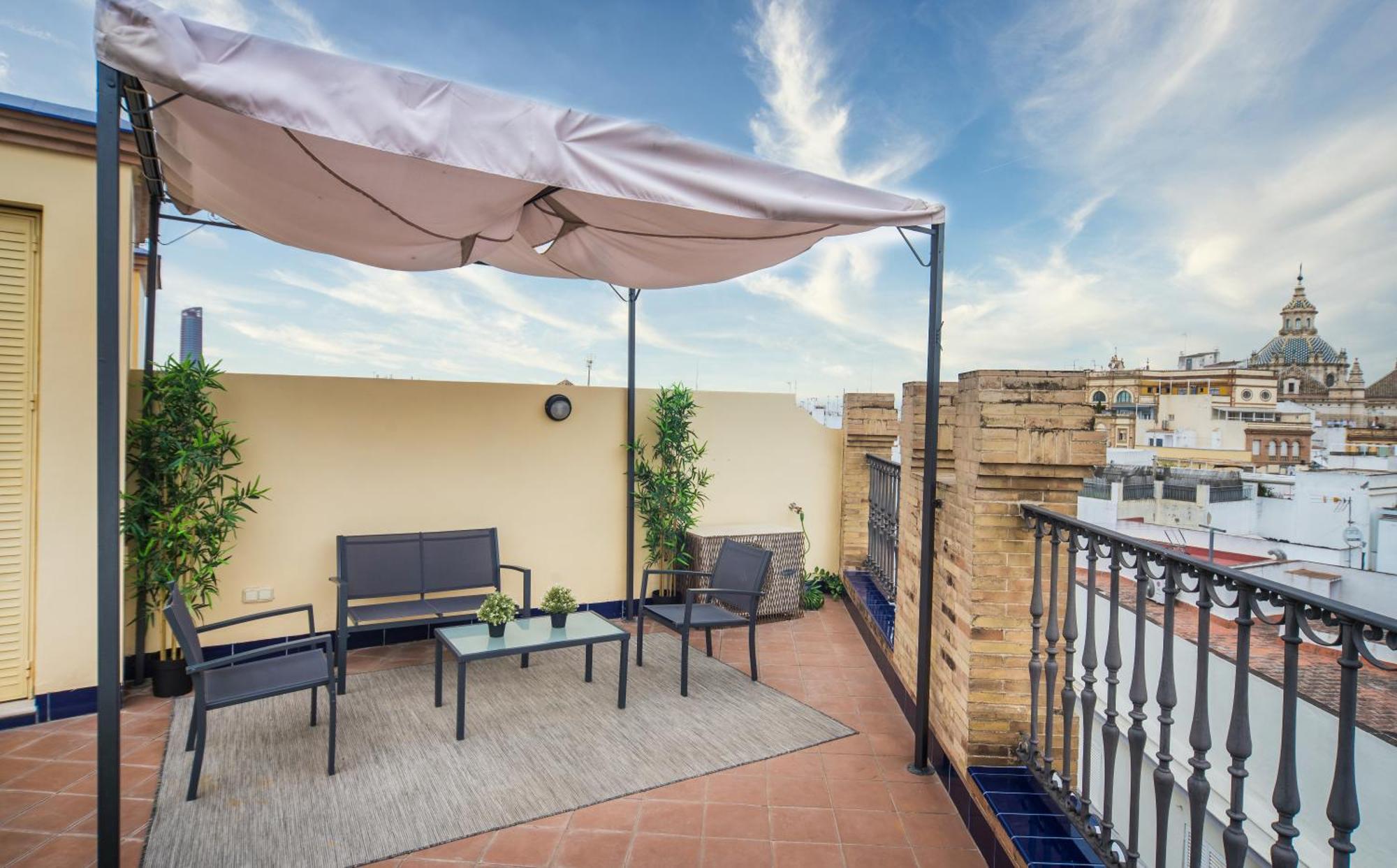 شقة Exclusive Triplex With Private Terrace إشبيلية المظهر الخارجي الصورة